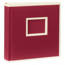 Semikolon "Jumbo" fotósarkos könyvalbum, 50 lap/100 oldal,borítón kis ablakkal,többféle színben